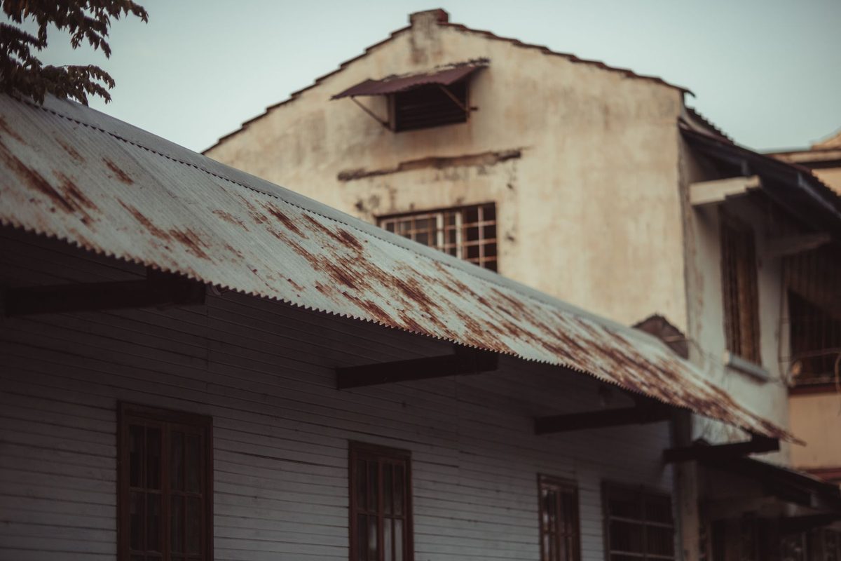Metal roofing installation showcase at professional location